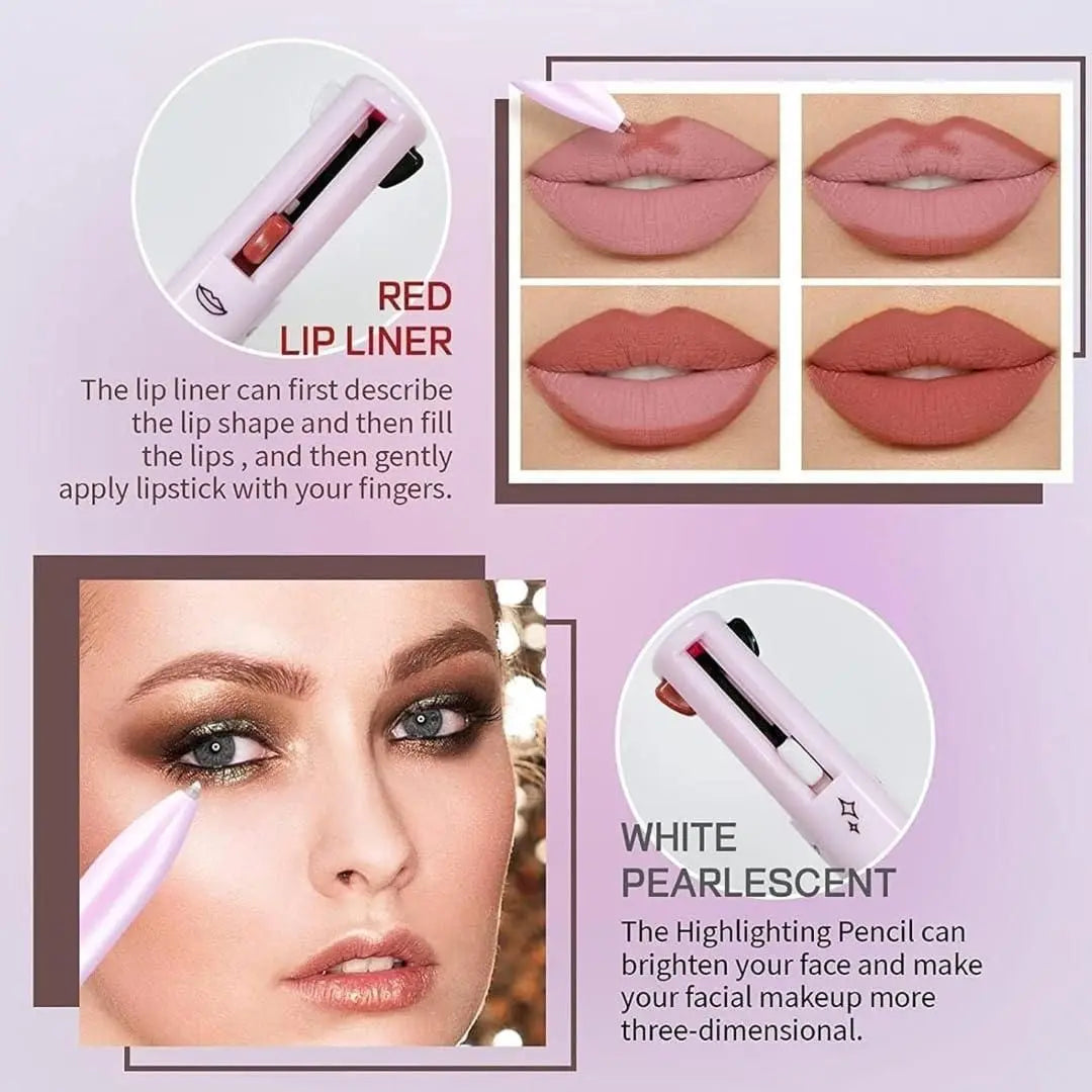 LuxeGlow 4-in-1 Makeup Touch-Up Pen